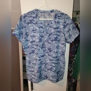 SCRUB TOP M